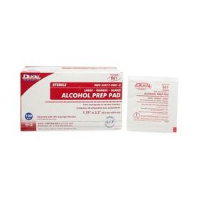 Sterile 2-Ply Alcohol Prep Pads, Large