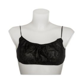 Reflections Spa Backless Bra, Black, Disposable, Size S / M