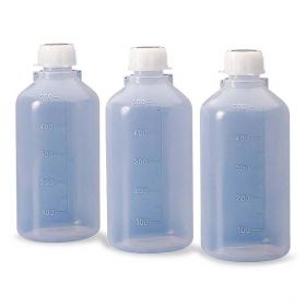 Bottle with Screw Cap, Narrow Mouth, LDPE, Graduated, 250mL