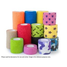 Cohesive Bandage, 2" x 5 yd., Assorted Colors
