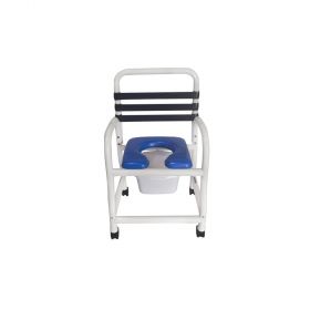 Patented Infection Control Shower Commode Chair DNE-310-3TWL