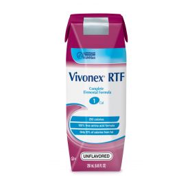 Vivonex Nutritional Supplement, Unflavored, 8 oz. Tetra
