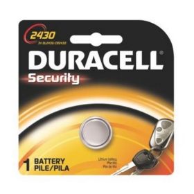 Button Cell Lithium Batteries, (DL2430BPK), 3 V