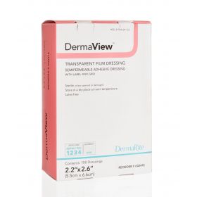 DermaView Transparent Semipermeable Film Dressings by Dermarite DRT15211