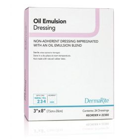 Nonadherent Oil Emulsion Dressing, 3" x 3"