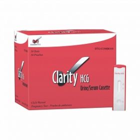 Clarity hCG Single-Step Combo Urine / Serum High-Sensitivity Pregnancy Test Kit