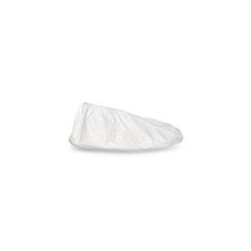 Tyvek IsoClean 5" Shoe Cover with PVC Sole, Style IC461S, White, Size L, Bulk Packed