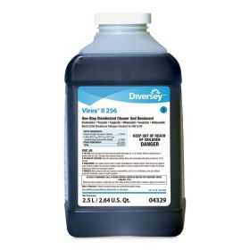 Virex II 256 Quaternary-Based Disinfectant Cleaner, 2 L, J-Fill