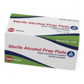 Sterile Alcohol Prep Pad, Size M