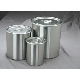 Stainless Steel Beaker without Handles, 9-3/4" x 11", 12-1/8 qt.