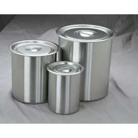 Stainless Steel Beaker without Handles, 4-19/32" x 5-3/4", 1-1/4 qt.