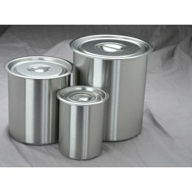 Stainless Steel Beaker without Handle, 5-7/16" x 6-5/8", 2-1/16 qt.