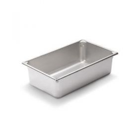 Stainless Steel Instrument Tray, 20-5/6" x 12-7/9" x 6", Compatible with Cover DYND0577250Z and Perforated Tray DYND0530043Z