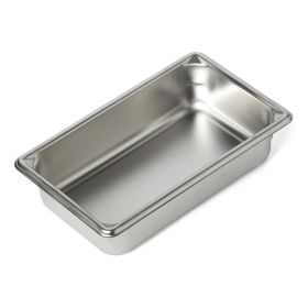 Stainless Steel Instrument Tray, 10-2/7" x 6-2/7" x 2-1/2", Compatible with Cover DYND0575140Z