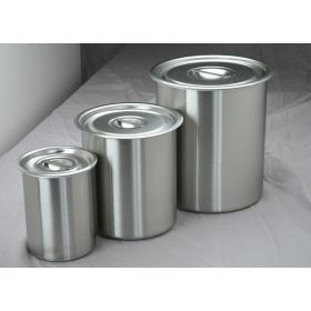 Stainless Steel Beaker without Handle, 6-9/16" x 7", 3 qt.