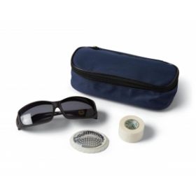 Post Op Eye Care Kit with Sunglasses, Eye Shield with Cloth, and Paper Tape