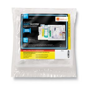 One-Layer Tray with Drain Bag and Vented Tubing, 1 Silicone Foley Catheter, 16 Fr, 10 mL
