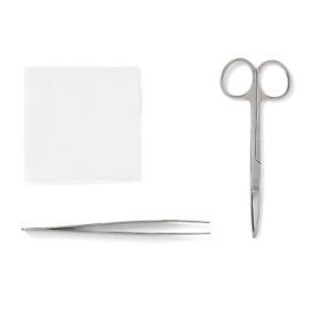 Suture Removal Trays with COMFORT LOOP Scissors-DYNJ04061