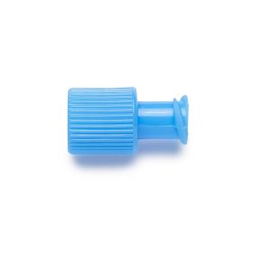 Universal Male / Female Luer Lock Connector Cap, Blue