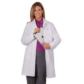 Women's Pleated Lab Coat, Size 4