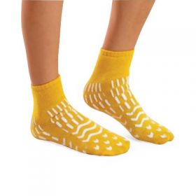 Confetti High Risk Patient Slipper, Yellow, Bariatric, Size 5XL