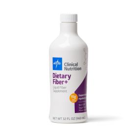 Dietary Fiber+ Liquid Supplement, Vanilla Cr me, 32 oz. Bottle