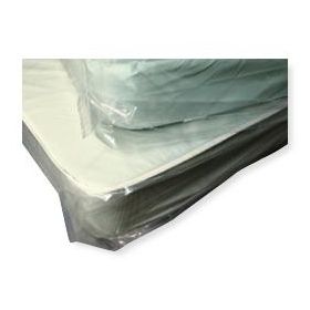 Low-Density Polyethylene Split Spring Bed Frame Cover, Blue Tint, 1.5 mil Thick, 48" x 14" x 41"