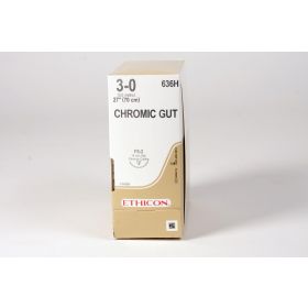 Brown Chromic Gut 4-0 FS-2 27" Suture