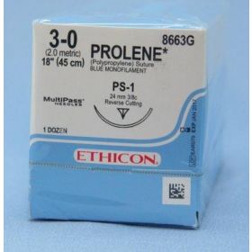 Precision Point Prolene Nonabsorbable Sutures by Ethicon ETH8663G