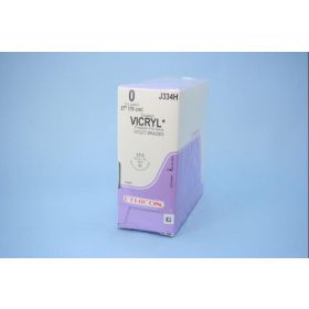 Violet Coated Vicryl 0 CT-2 27" Suture