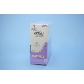Violet Coated Vicryl 1 CT-2 27" Suture