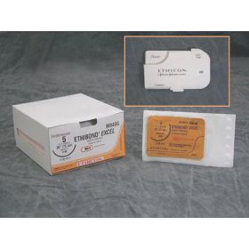Ethibond Excel Suture, SH, Size 2/0, Green and White, 6" x 36"