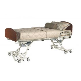 Hospital Bed Package: Oak Headboard, Footboard and Soft Rails with Wall Guard