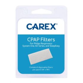 CPAP Filter, Pk/6, Carex System One Ultra Fine Filters