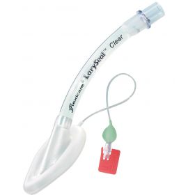 LarySeal Laryngeal Mask Airway, Disposable, PVC, Clear, Size 2.5