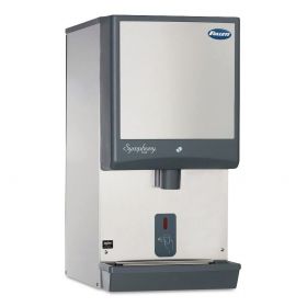 Countertop Ice Maker Dispenser, SensorSafe Dispensing, Water Cooled, 50 lb.
