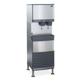 Freestanding Water and Ice Dispenser, Air Cooled, 50 lb.
