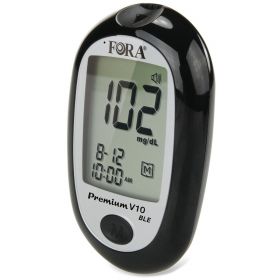 FORA Premium V10 Blood Glucose Monitoring System, Blue