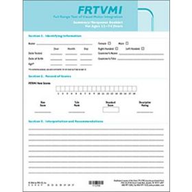 FRTVMI Summary/Response Booklet, Ages 1174 (25)