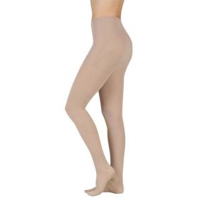 Juzo 2081 20-30 mmHg Soft Elastic Short Pantyhose-Size V-Black