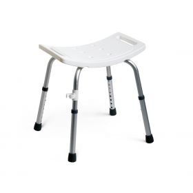 Easy Care Knockdown Shower Chair / Stool without Back, 250 lb. Weight Capacity
