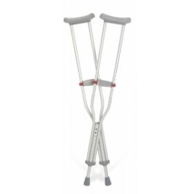 Guardian Aluminum Red-Dot Crutches, Youth