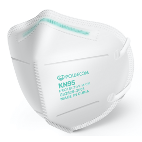 POWECOM KN95 Face Mask   CDC/FDA Appendix A List   Pack of 10