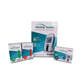AimStrip Tandem Starter Kit, Total Cholesterol, Triglycerides, Glucose