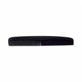 Black Plastic Comb, Size M, 7"