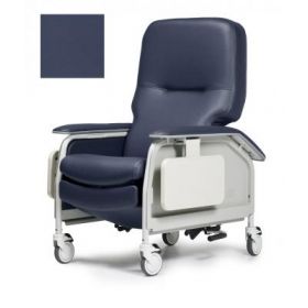 Lumex Deluxe Clinical Care Recliner, CA133, Imperial Blue