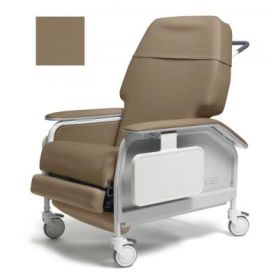 Lumex Extra-Wide Recliner Chair, Clinical Care, Taupe