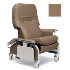RECLINER, DROP ARM, TAUPE