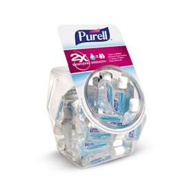 Purell Advanced Hand Sanitizer Refreshing Gel Display Bowl with 36 Bottles, Unscented, 1 oz.