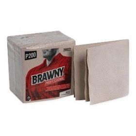 GP PRO Brawny Industrial 4-Ply Disposable Paper Towels, 1/4 Fold, Brown
